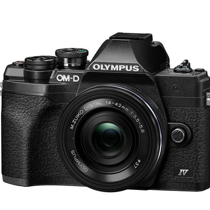 OM System OM-D E-M 10 Mark IV schwarz + EZ 14-42 Pancake