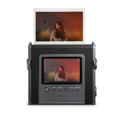 Fujifilm Instax WIDE EVO black EX D + Tasche WIDE EVO