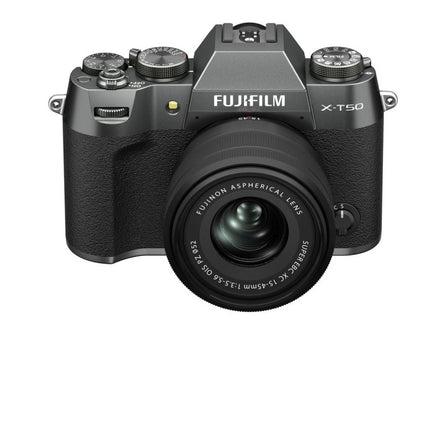 Fujifilm XT 50 charcoal silber + XC 15-45/3,5-5,6 OIS PZ Set