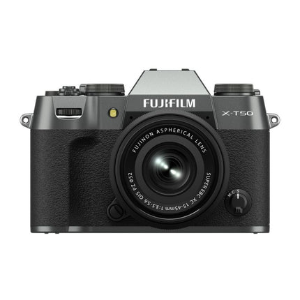 Fujifilm XT 50 charcoal silber + XC 15-45/3,5-5,6 OIS PZ Set