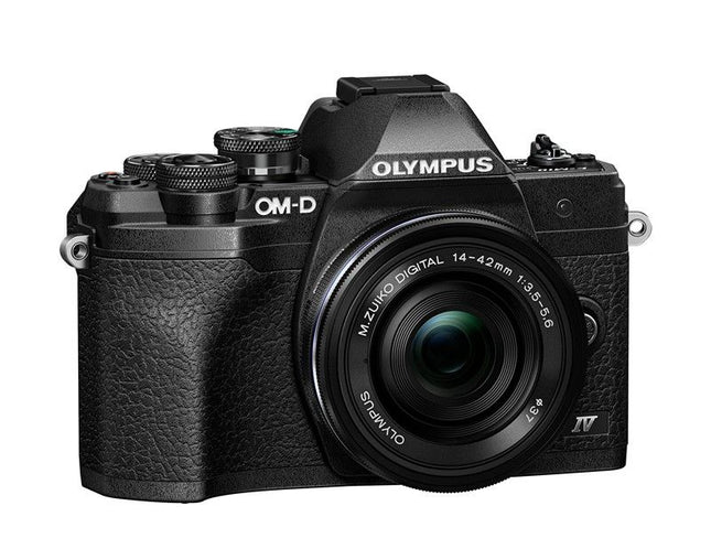 OM System OM-D E-M 10 Mark IV schwarz + EZ 14-42 Pancake