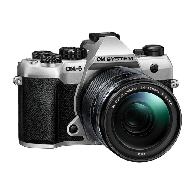 OM System OM5 II silber + 14-150 mm II Set
