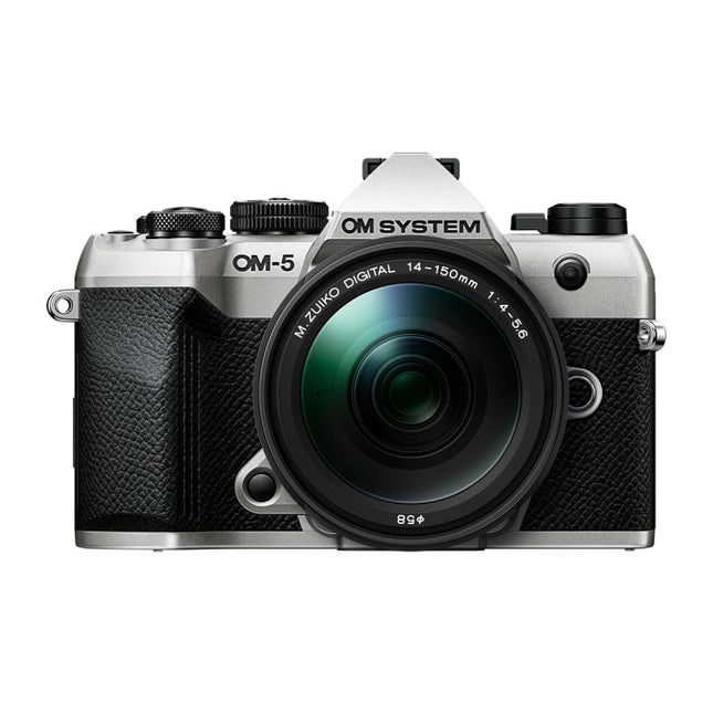 OM System OM5 II silber + 14-150 mm II Set