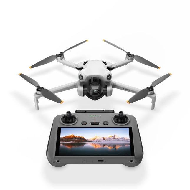 DJI Mini 4 Pro + DJI RC2 Quadrokopter + Fernsteuerung m. Display