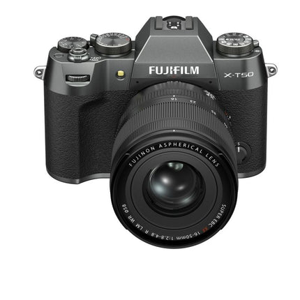 Fujifilm XT 50 charcoal silber + XF 16-50/2,8-4,8 R LM OIS Set