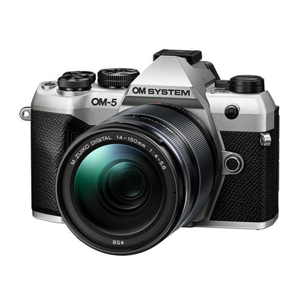 OM System OM5 II silber + 14-150 mm II Set
